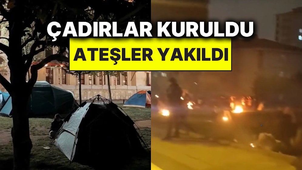 İstanbullu Vatandaşlar Geceyi Sokakta Geçirdi: Gözleme Yapıp Dağıtanlar, Çadır Kuranlar, Ateş Yakanlar…