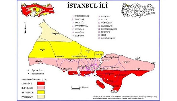 İstanbul'da En Riskli İlçeler Hangileri?