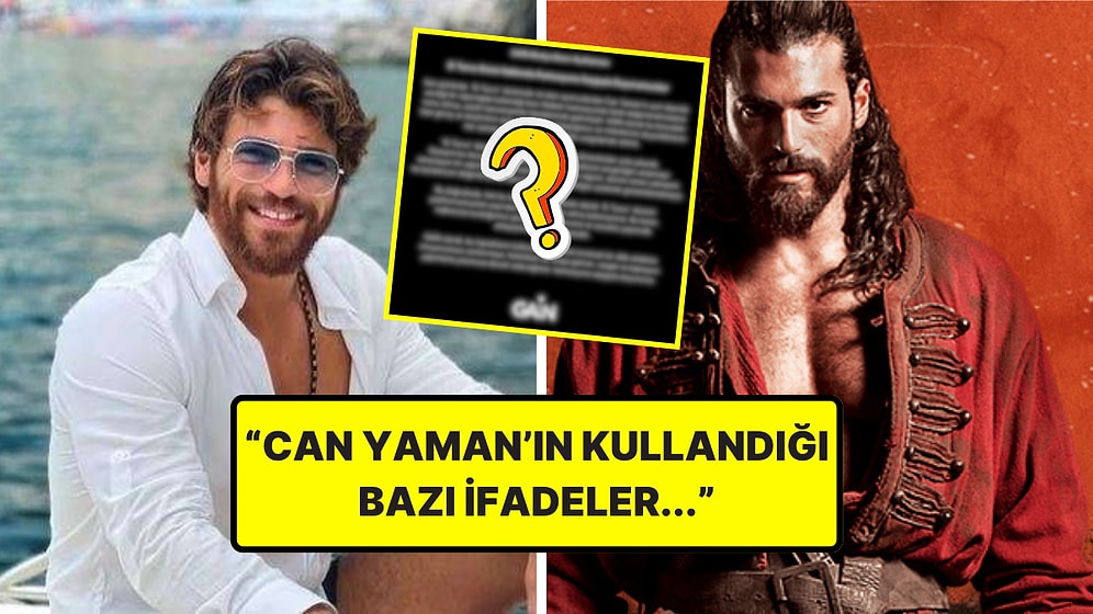 GAİN, Can Yaman'ın Açıklamalarının Ardından "El Turco" Dizisini Platformdan Kaldırdığını Açıkladı