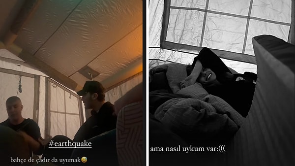 Bu panik havası sadece vatandaşları değil, ünlü isimleri de etkiledi.