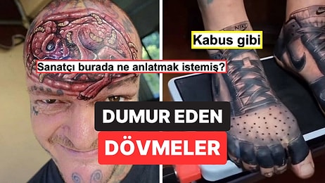 Yaptırdıkları Göz Kanatan Dövmelerle Görenlere Hayatı Uzun Uzun Sorgulatan Acayip Kişiler