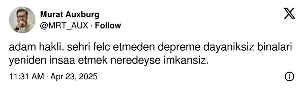 Şengör'e katılanlar da oldu.