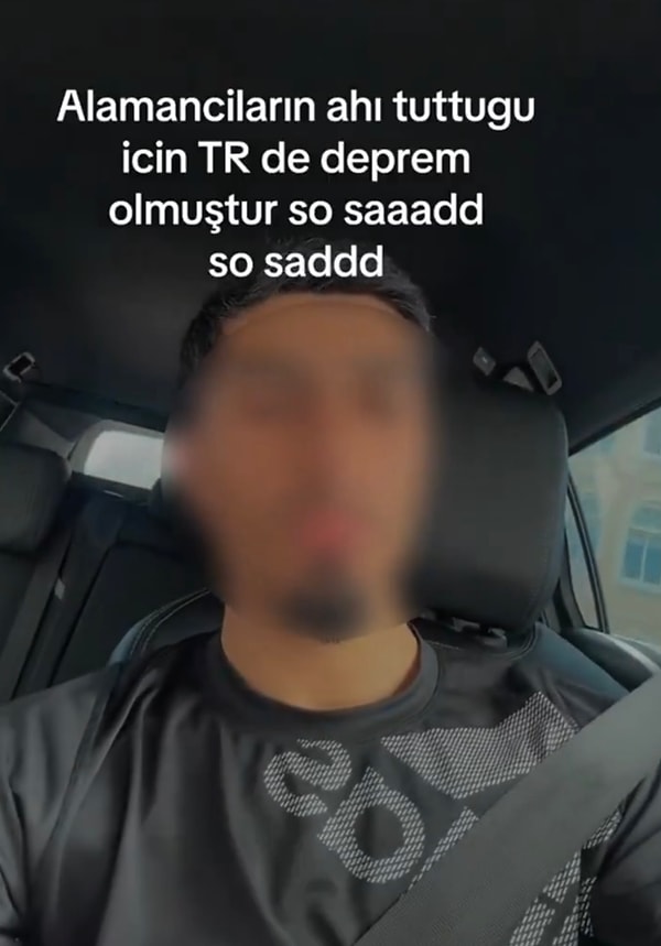 Son zamanlarda TikTok’ta popüler olan bir sesi kullanarak paylaşımı yapmıştı.