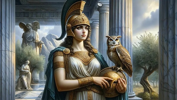 Senin kadın arketipin Athena!