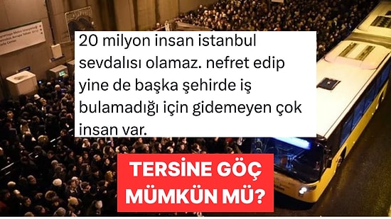 Her Depremden Sonra Gündeme Gelen Tersine Göç Hakkında İstanbullular Ne Düşünüyor?