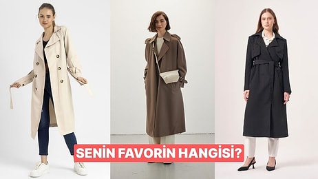 Görünümünüze Şıklık Katacak En Çok Tercih Edilen 12 Trençkot