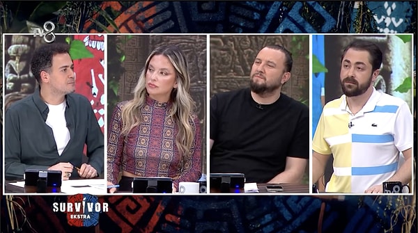Survivor Ekstra ekibi, depremin gerçekleştiği günün akşamında canlı yayın yaptı.
