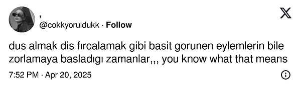 Zor zamanlar...