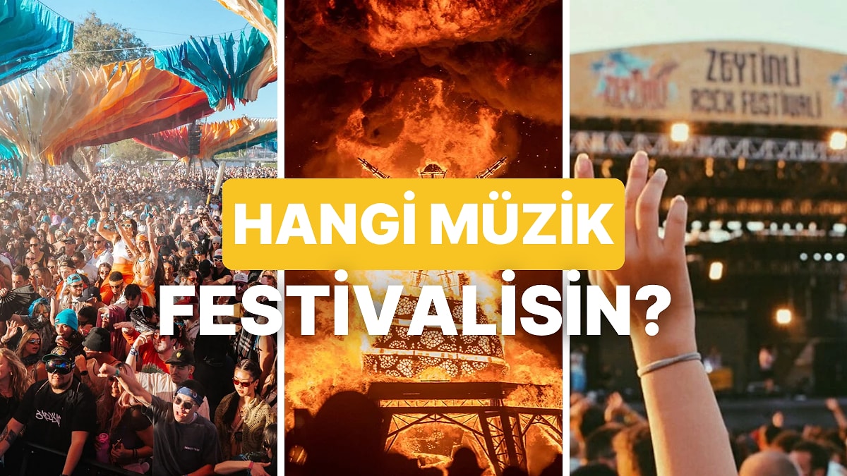 Seçtiğin Renklere Göre Hangi Müzik Festivali Ruhuna Sahipsin?