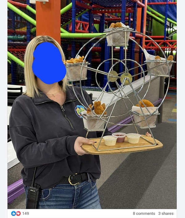 6. Dönme dolapta ziyafet...