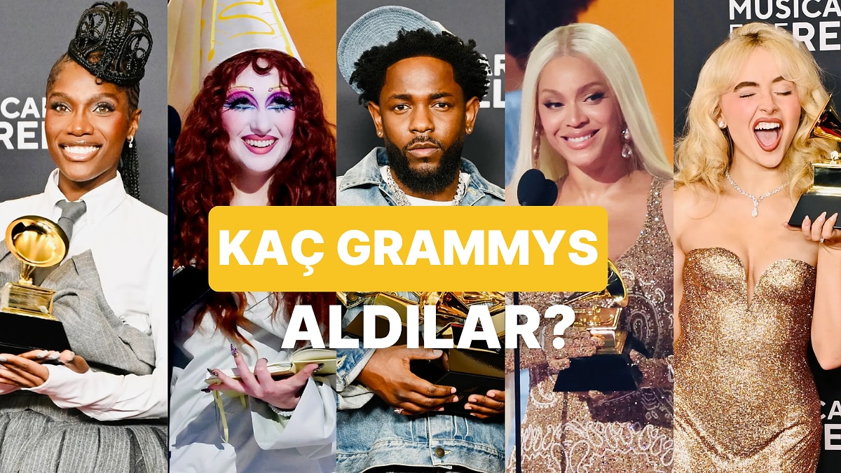 Bu Şarkıcıların Kaç GRAMMY Ödülü Olduğunu Tahmin Edebilecek misin?