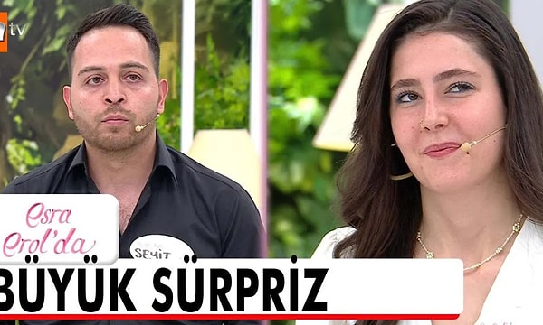 Hatırlarsanız, geçtiğimiz günlerde Esra Erol'a, Melike Dertli katılmıştı.