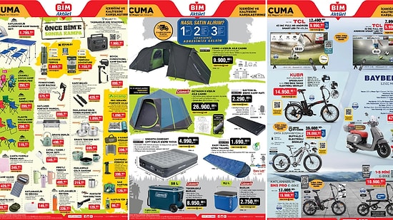 BİM'e Kamp Ürünleri Geliyor! 2 Mayıs 2025 BİM Aktüel Ürünler İndirim Kataloğu