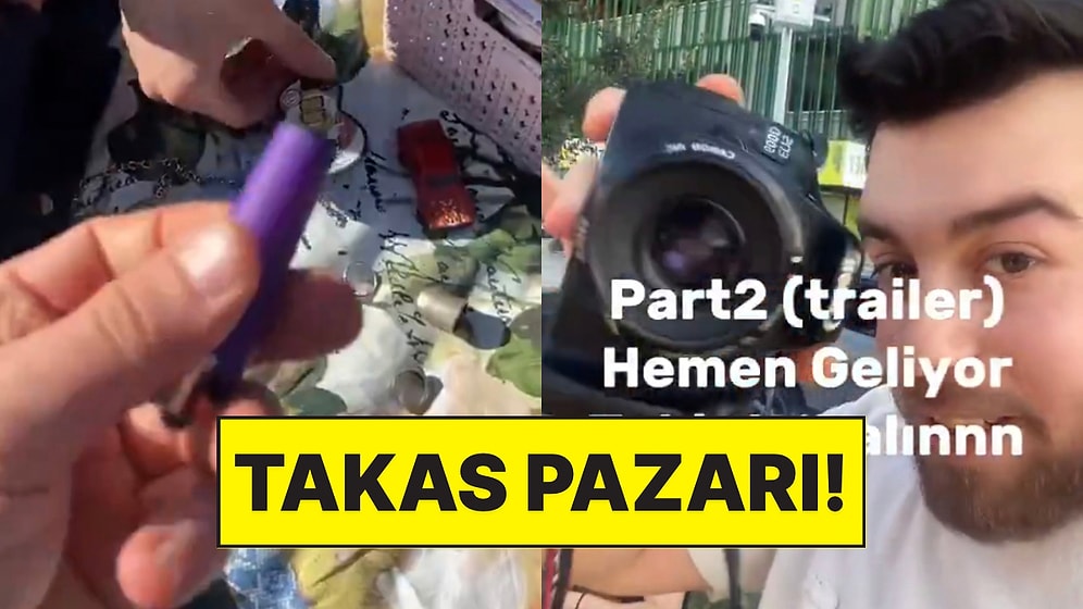 Eskişehir’de Takas Pazarına Giden Genç Çakmakla Fotoğraf Makinesi Sahibi Oldu