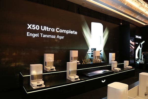 DREAME X50 ULTRA eşikleri aşıyor, dar alanlarda etkili temizlik sunuyor
