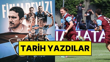 Trabzonspor U19 Tarih Yazdı: UEFA Gençlik Ligi’nde Finale Çıktı!