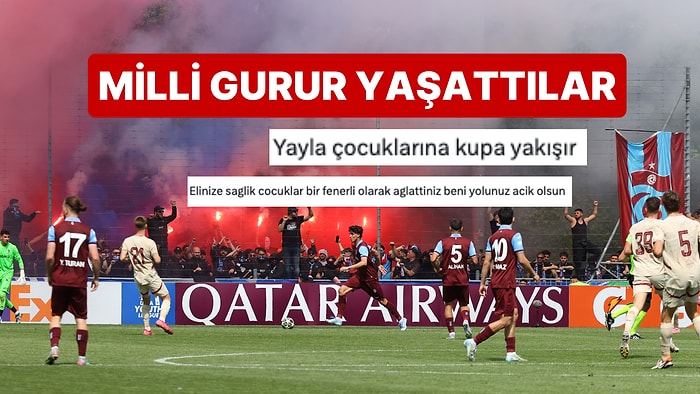Trabzonspor U19'un Final Başarısı Tüm Ülkeyi Sosyal Medyada Birleştirdi
