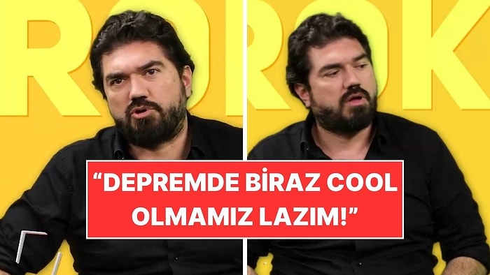 Rasim Ozan Kütahyalı'dan Depremde Çekmeyen Hatlarla İlgili Açıklama: "Depremde Biraz Cool Olmamız Lazım"