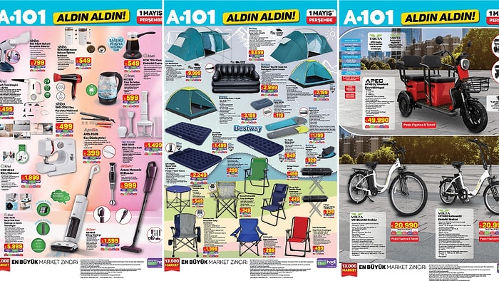 A101'e APEC APM5 Üç Tekerlekli Elektrikli Moped Geliyor! 1 Mayıs 2025 A101 Aldın Aldın Kataloğu