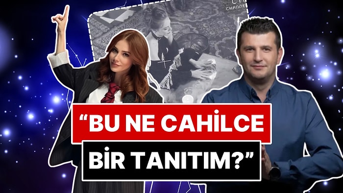 Astrolog Dinçer Güner ve Elçin Sangu Birbirine Girdi: Tanıtım Videosundaki Tarot Kartları Ortalığı Karıştırdı