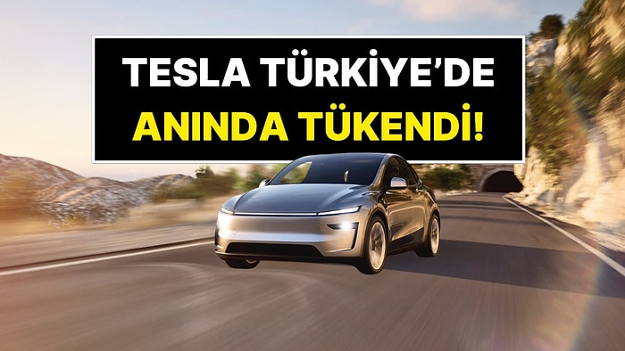 Yüzde 10 ÖTV’li Tesla Yeni Model Y Türkiye’de Satışa Sunulmasının Ardından Dakikalar İçinde Tükendi