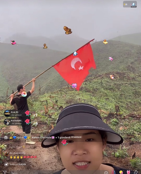 Yayınlar kimi zaman 300-400 kişi izlenirken kimi zaman da bin kişiyi aşkın izlenme alıyor.