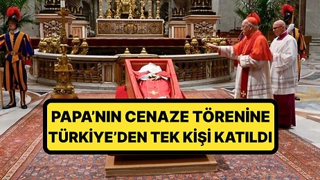 Papa İçin Cenaze Töreni Düzenlendi: Türkiye'yi TBMM Başkanı Numan Kurtulmuş Temsil Etti