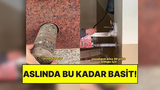 Bir İçerik Üreticisi Binalarda Depreme Dayanıklılık Testinin Nasıl Yapıldığını Adım Adım Anlattı