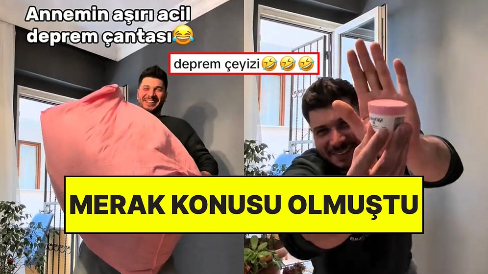 Annesinin Deprem Hurcunu Paylaşmasıyla Viral Olmuştu: Hurcun İçinde Neler Olduğunu Gösterdi