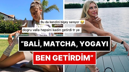 Bali, Matcha ve Meditasyonu Ülkeye Getirdiğini Söyleyen Şeyma Subaşı Sosyal Medya Kullanıcılarını İkiye Böldü!
