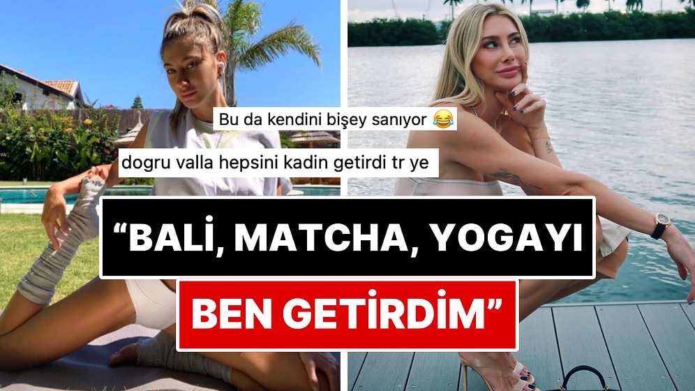 Bali, Matcha ve Meditasyonu Ülkeye Getirdiğini Söyleyen Şeyma Subaşı Sosyal Medya Kullanıcılarını İkiye Böldü!