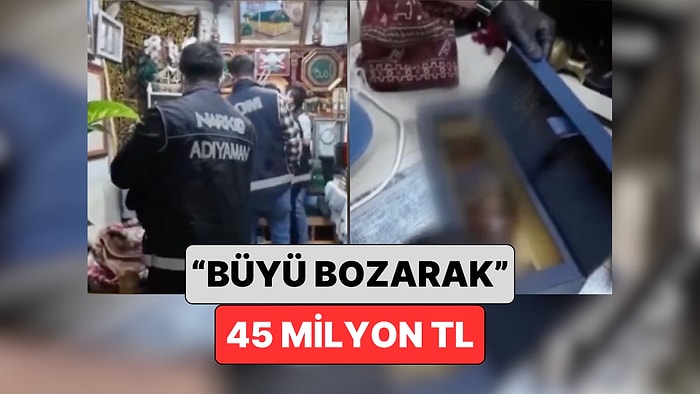 Adıyaman'da Büyü Bozduğunu İddia Eden Bir Şahsın Hesabına 45 Milyon TL Para Girişi Olduğu Tespit Edildi