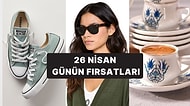 Bugün İndirimde Neler Var? Ray-Ban Güneş Gözlüklerinden Converse Modellerine 26 Nisan 2025 Günün Fırsatları