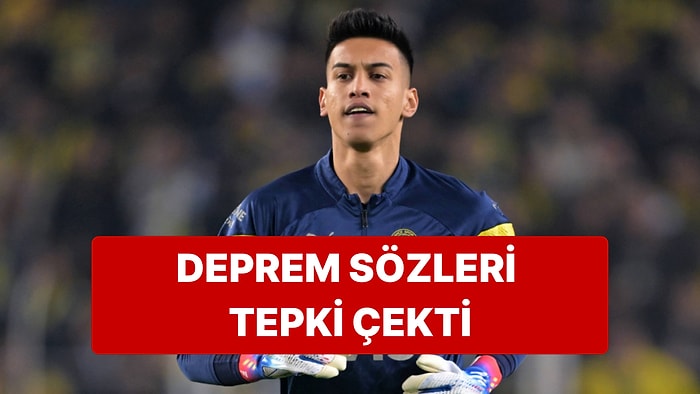 Fenerbahçe Kalecisi İrfan Can Eğribayat'ın "Deprem Yardımı" Sözleri Tepki Çekti