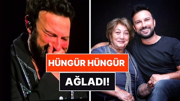 Annesini Kaybeden Tarkan İlk Konserinde Gözyaşlarına Boğuldu