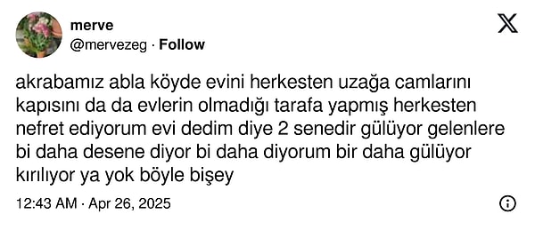 "Gelenlere bi daha desene diyor."