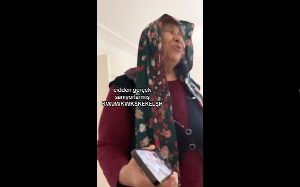 "Yapma ne olur, ne güzeldi ya" diyen babaannenin yaşadığı hayal kırıklığı torunu tarafından kaydedildi. O anlar izleyenleri de üzdü.