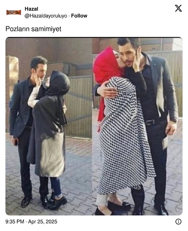 Kimi samimiyete gönderme yaptı;