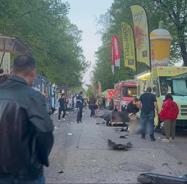 Kanada’da Filipin asıllı topluluğun düzenlediği sokak festivalinde korkunç anlar yaşandı.