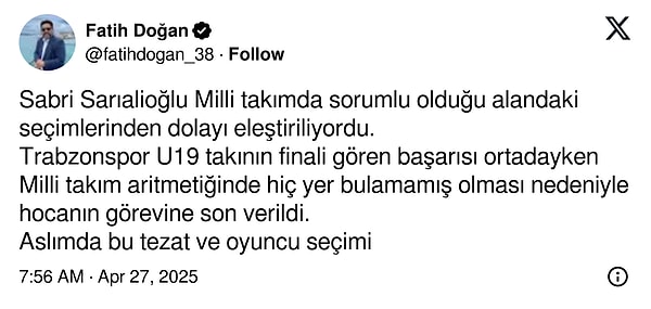 Fatih Doğan'ın haberi 👇 Görseli