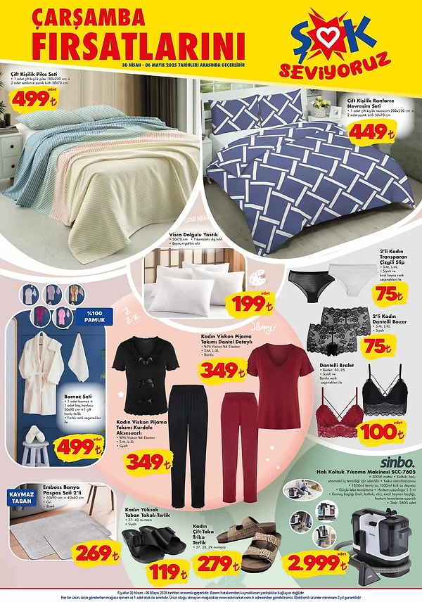 Çift Kişilik Pike Seti 499 TL