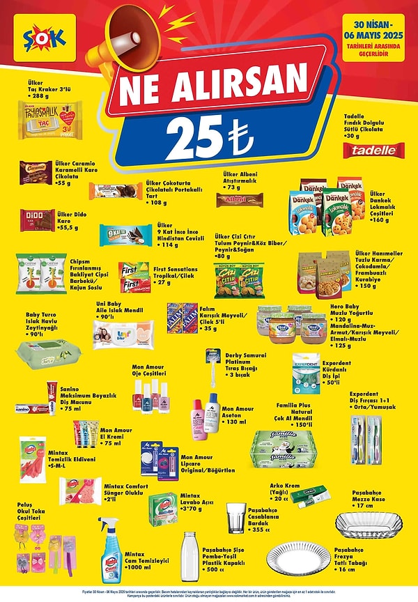 Ne Alırsan 25 TL
