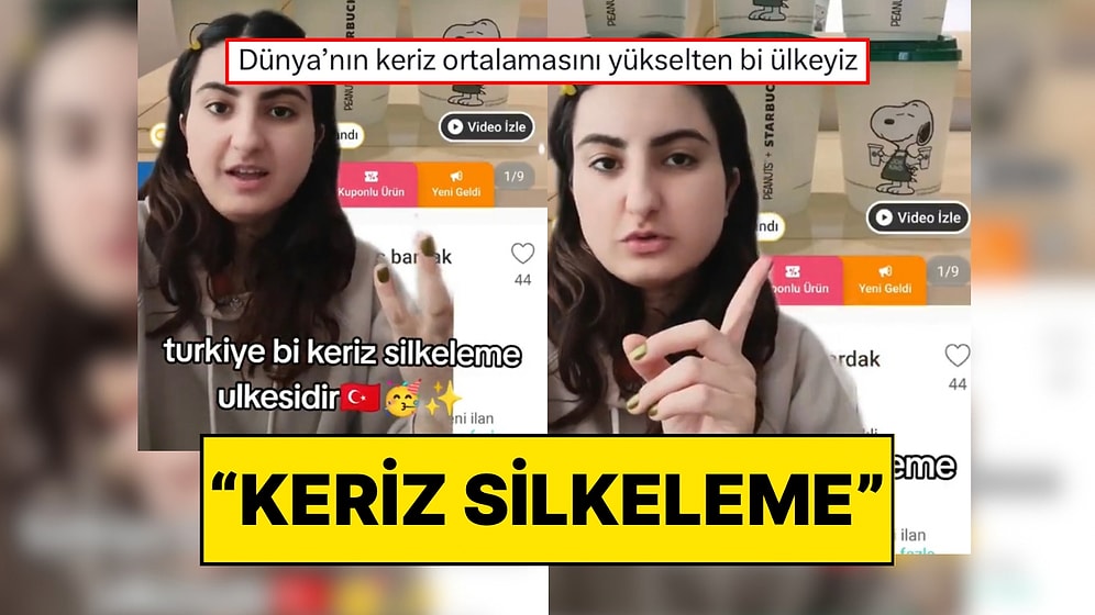 Starbucks’ta Ücretsiz Verilen Bardakları İkinci El Sitesinden Satanlara Sitem Etti: “Keriz Silkeleme”