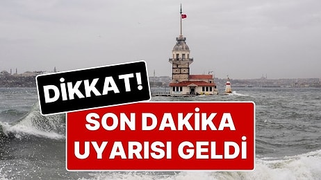 AKOM’dan İstanbul’a Son Dakika Uyarısı: “Sıcaklık Düşecek, Fırtına 1 Mayıs’a Kadar Devam Edecek”