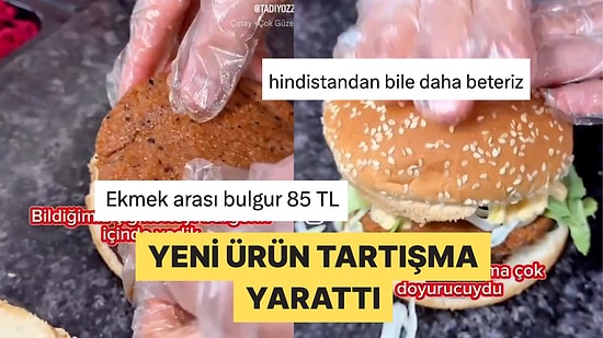 Etsiz Çiğ Köfteden Yapılan Hamburgere İki Çift Lafı Olan Kişiler