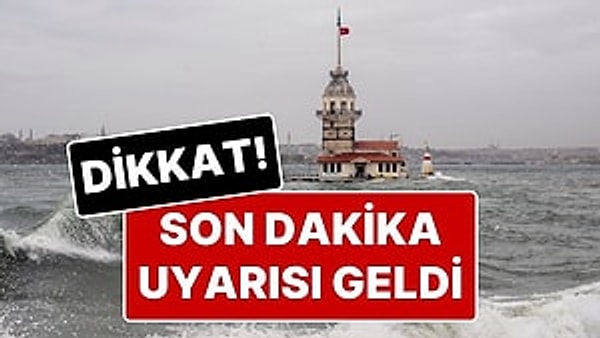 AKOM 1 Mayıs Perşembe gününe kadar rüzgarın kent genelinde kuvvetli ve fırtına şeklinde esmesinin beklendiğini açıkladı.