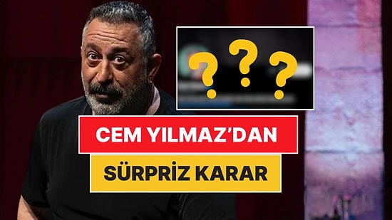 23 Gün Dayanabildi: Cem Yılmaz X Hesabını Yeniden Açtı, Ama Olay Bir Detay Var!
