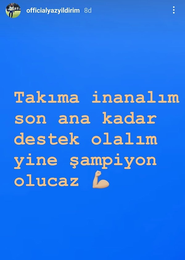 Yaz Yıldırım'ın paylaşımı 👇