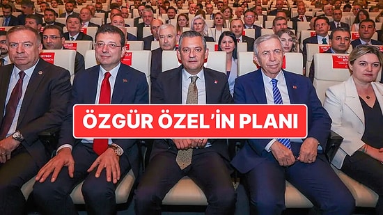 Özgür Özel'in Seçim Planı: "Mansur Yavaş Cumhurbaşkanı Olur, Ekrem İmamoğlu Başbakan"