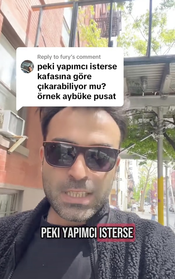 TikTok fenomeni Yener Yalçın, Aybüke Pusat'ın Teşkilat'taki final sahnesini fena eleştirdi.